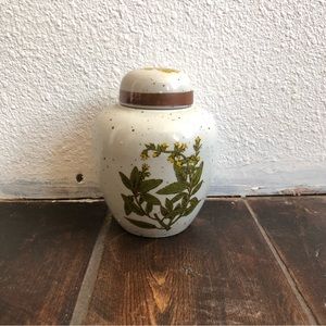 vintage ceramic canister